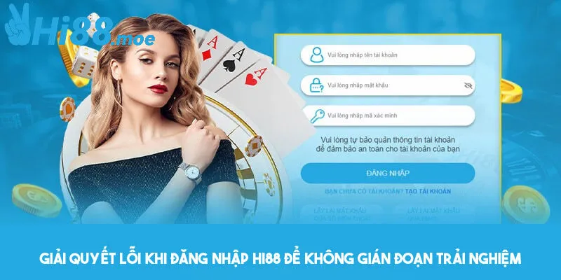 Giải quyết lỗi khi đăng nhập Hi88 để không gián đoạn trải nghiệm 