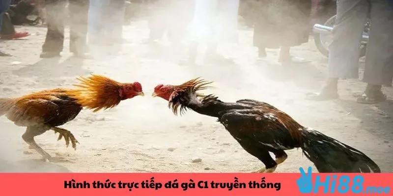 Kiểu đá gà truyền thống