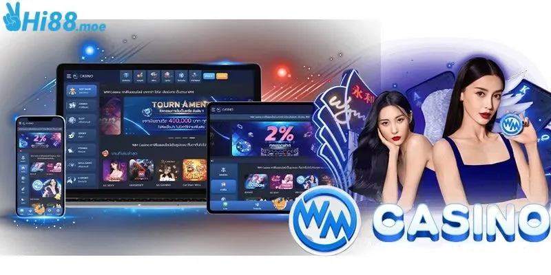 Top 4 tựa game hấp dẫn hiện có tại WM Casino Hi88